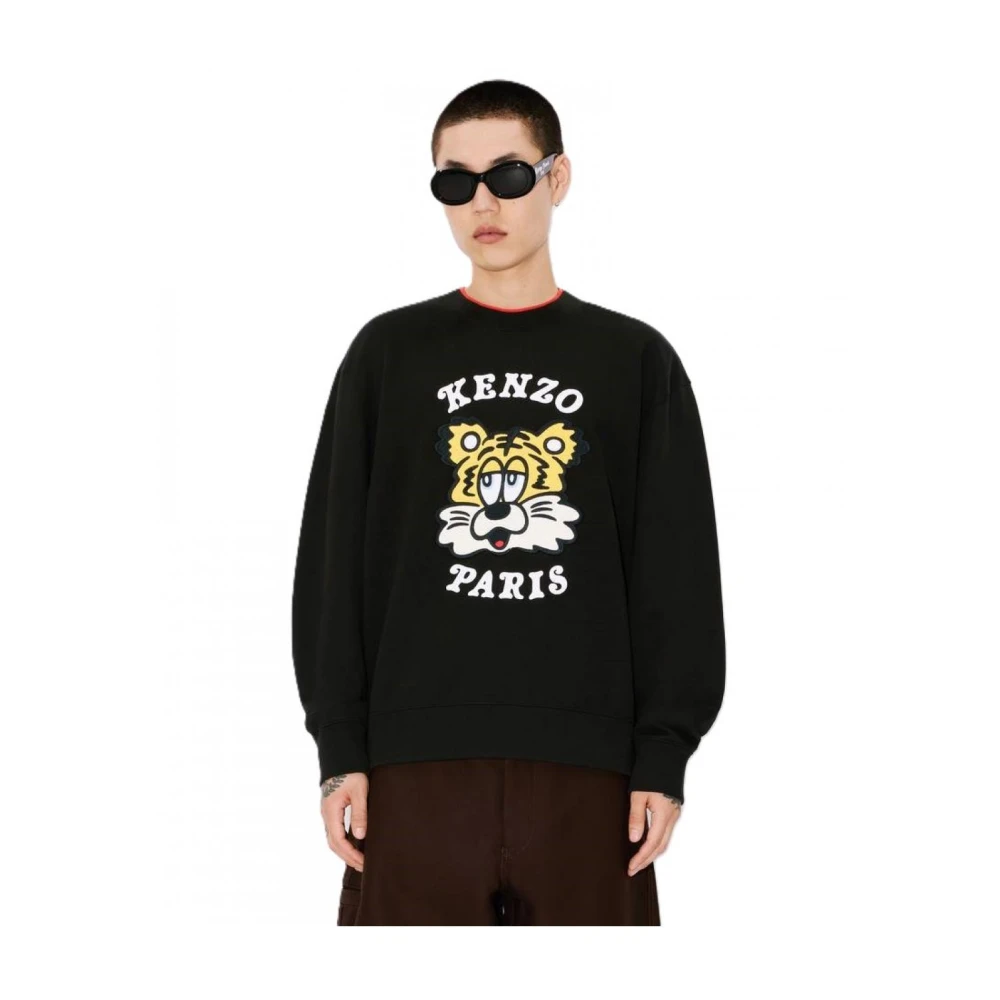 Kenzo Stijlvolle Sweatshirts en Hoodies Black Heren