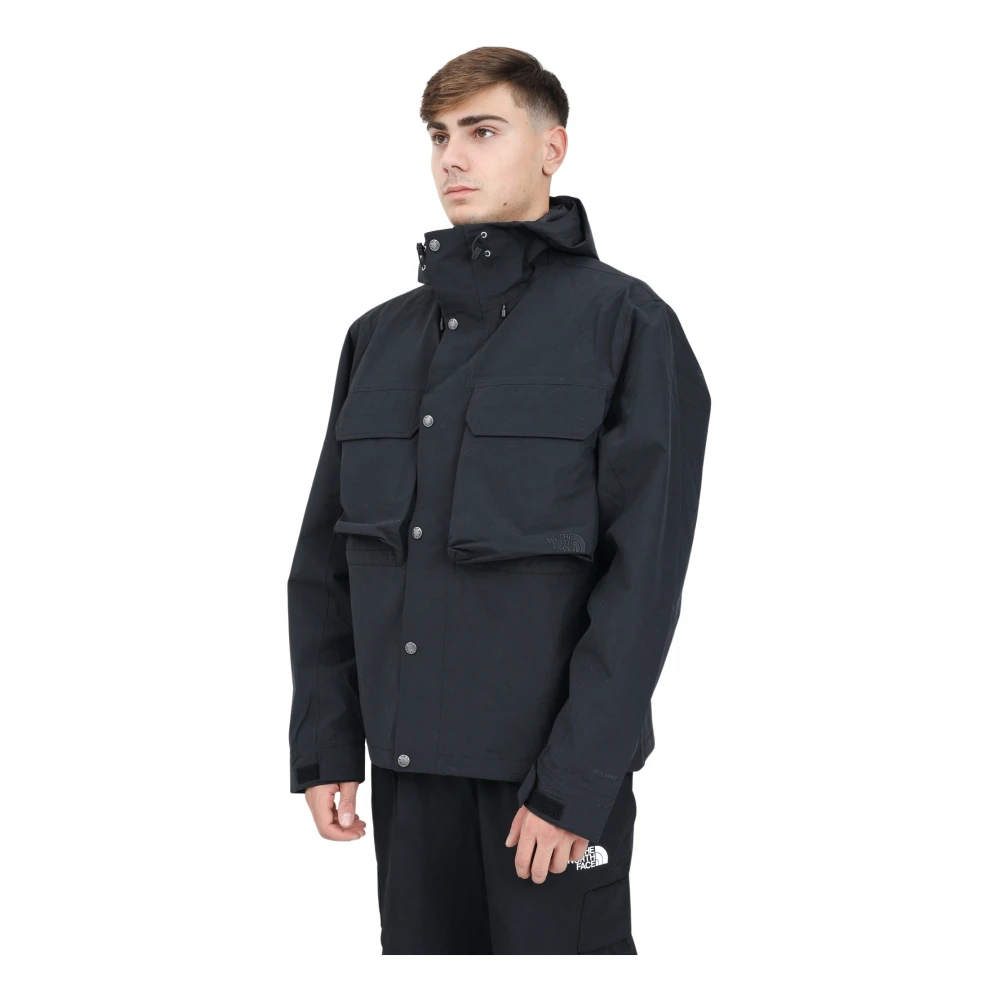 The North Face Retro militaire stijl windjack Black Heren