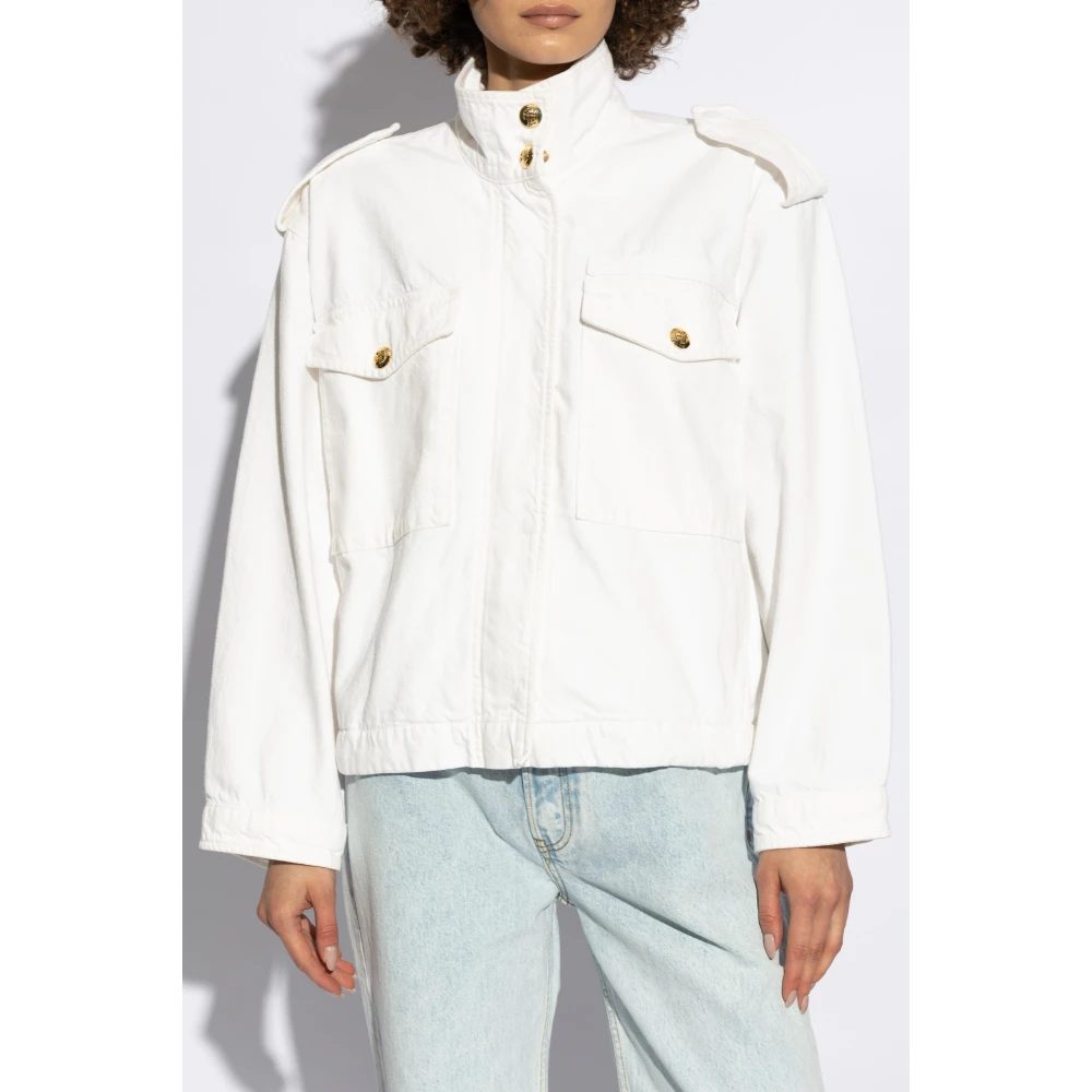 Anine Bing Jas met zakken White Dames