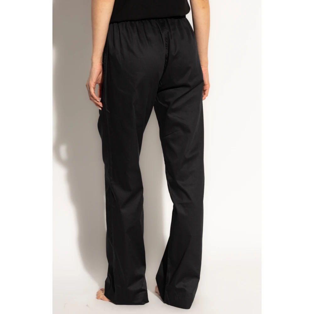 Dsquared2 Pyjamabroek met logo Black Dames