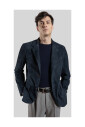 blazer-en-daim-leger