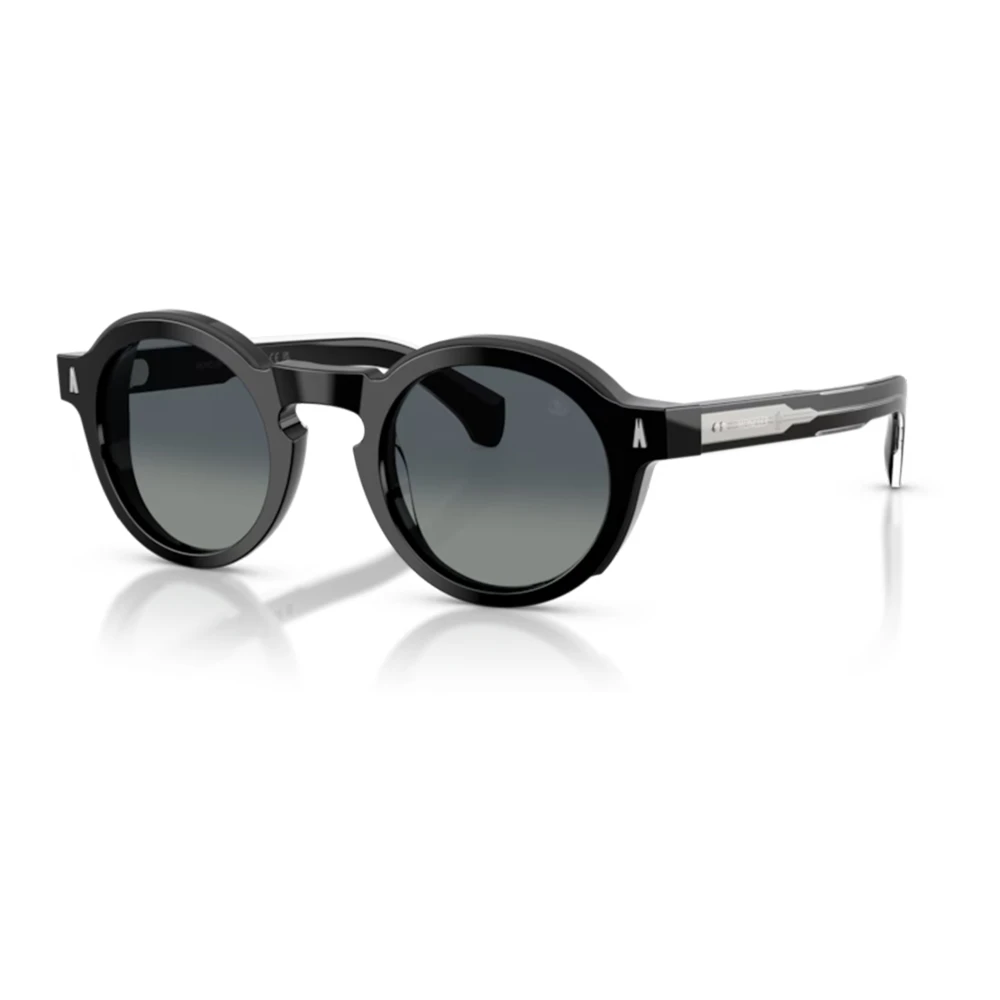 Moncler Unisex Black/Grey Shaded Sunglasses
