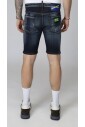 shorts-bleu-fonce-green-line
