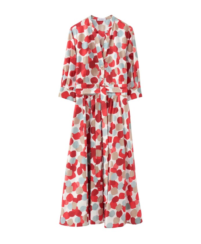 shirt-dress-with-belt-and-3-4-sleeve