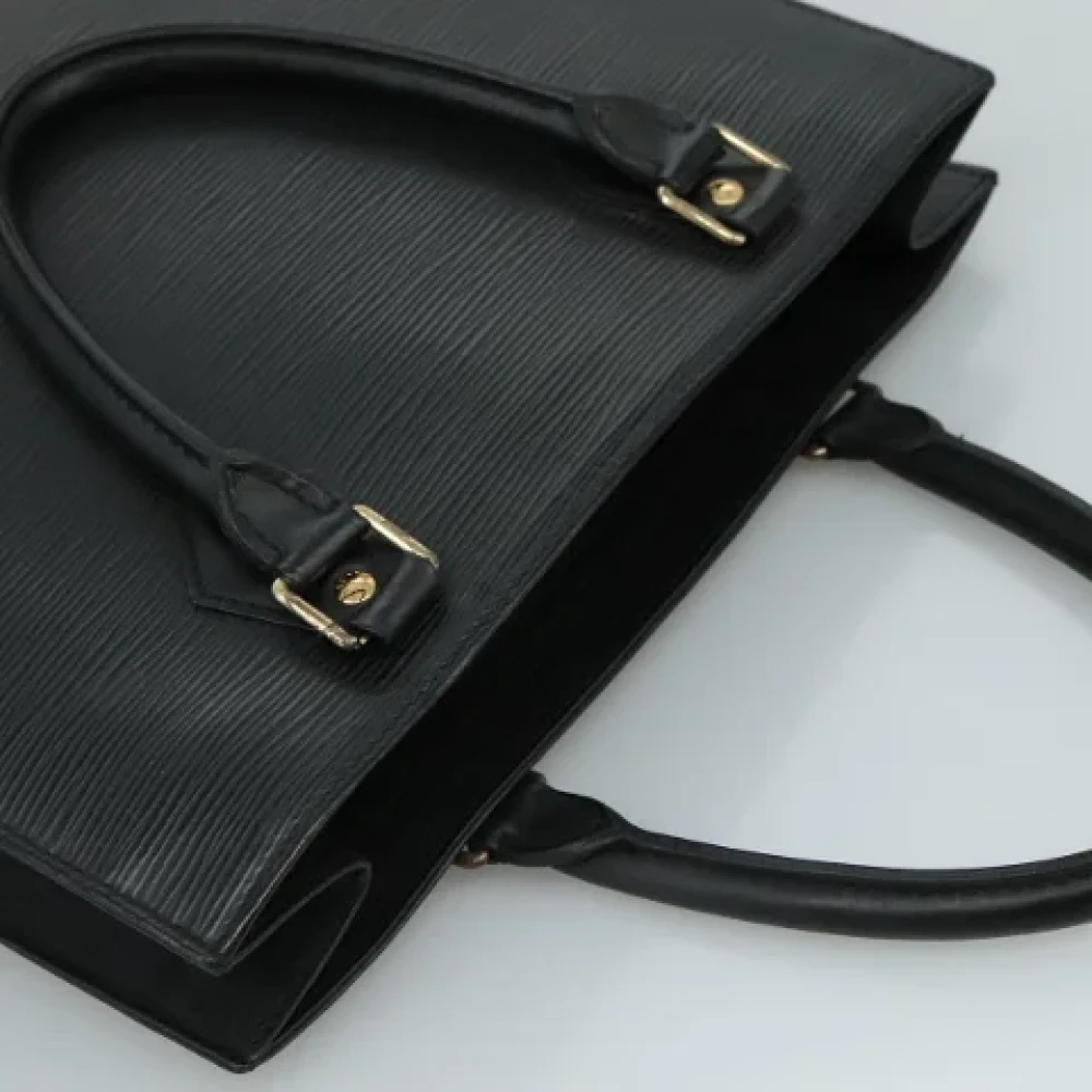 Louis Vuitton Vintage Pre-owned Leather handbags Black Dames