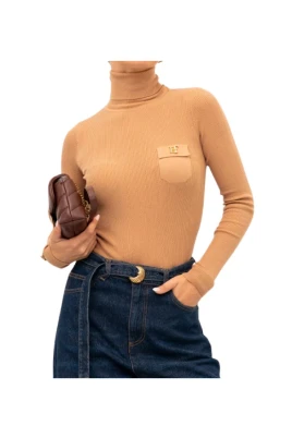 MK05B66E2 Turtleneck Top