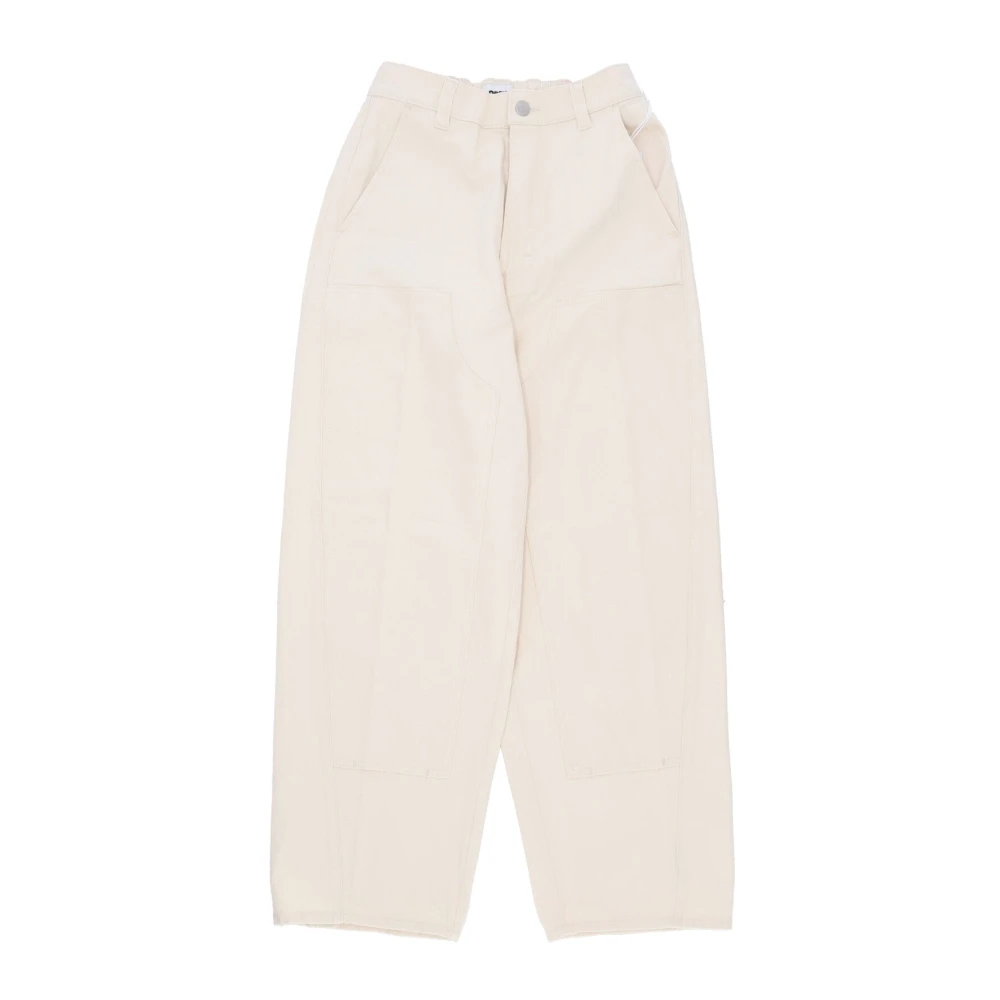 Obey Baggy Denim Pant Damesbroek Beige Dames