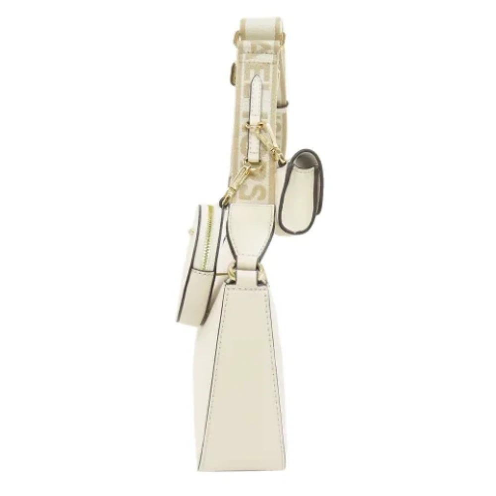 Michael Kors Pre-owned Leather shoulder-bags Beige Dames