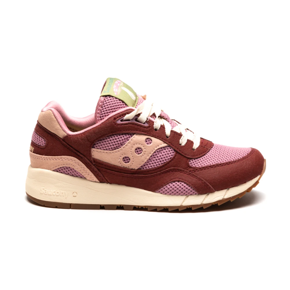 Saucony Bordeaux Shadow 5000 Sneakers Red, Dam