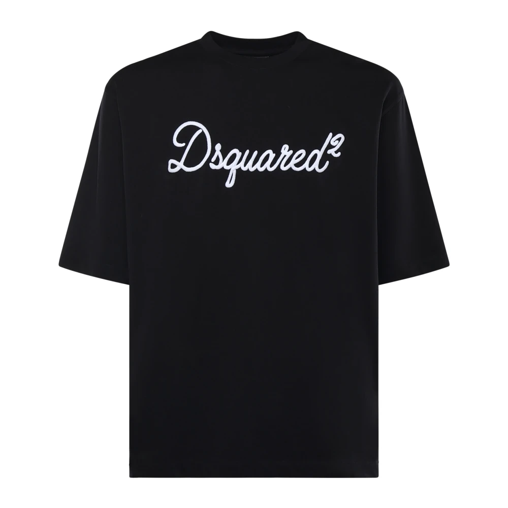 Dsquared2 T-Shirt - Male - T-Shirts - Black - L - Tops