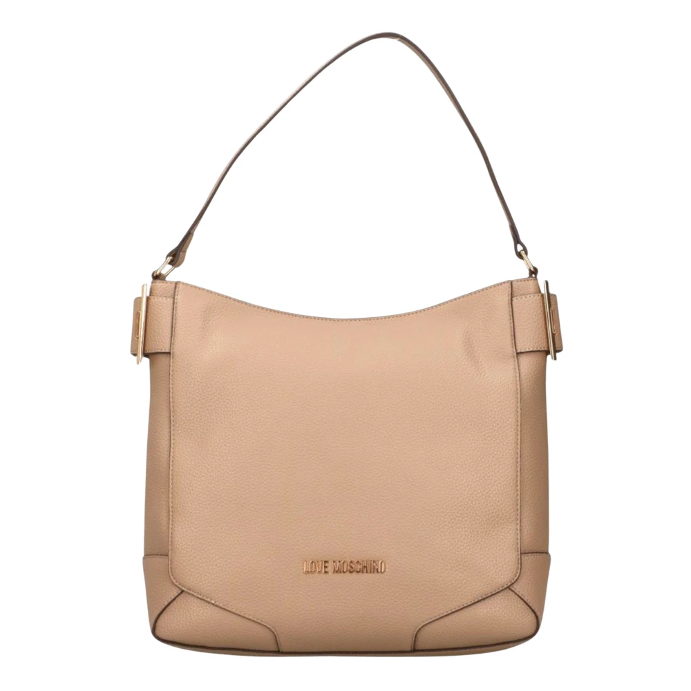 Love Moschino , Shoulder Bags, Female, Beige, One Size, Shoulder Bag