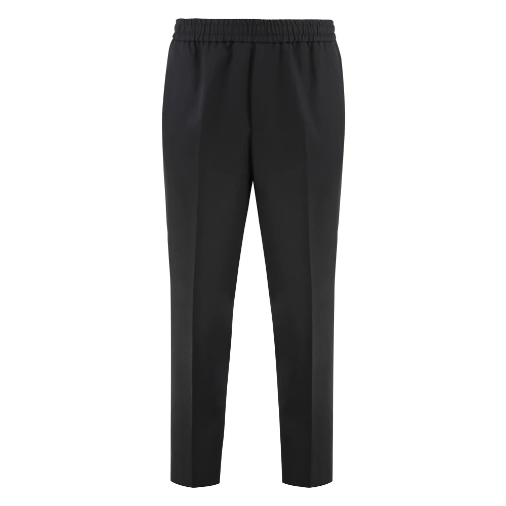 Golden Goose Uomo Nero - Pantaloni In Lana Con Tasche - Trousers - L