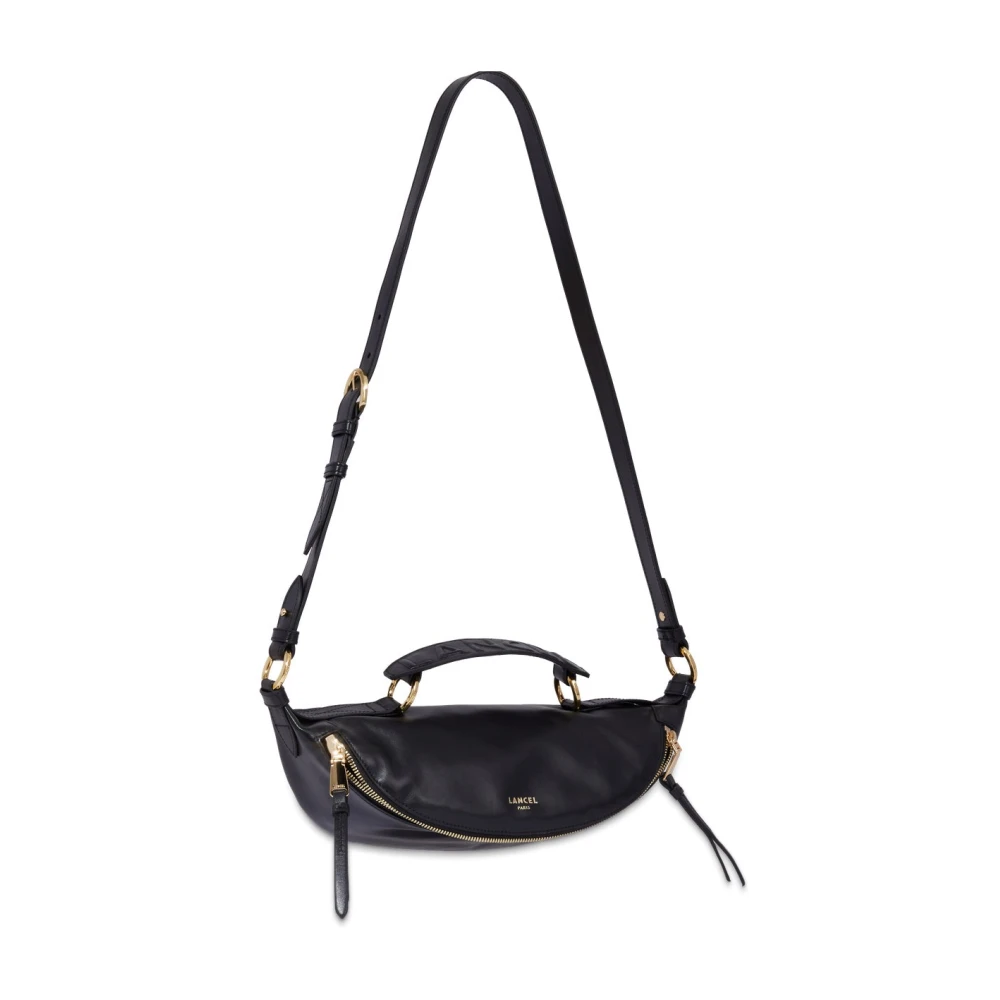 Lancel Origami Schoudertas Zwart Black Dames