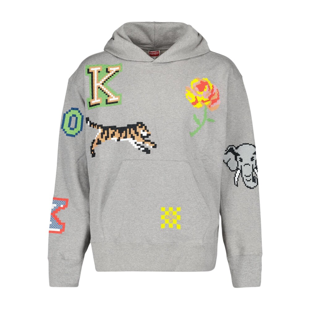 Kenzo 2024 hoodie grå