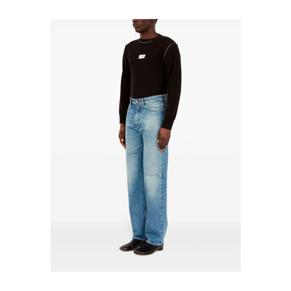 MM6 Maison Margiela Tapered Jeans Blue Heren
