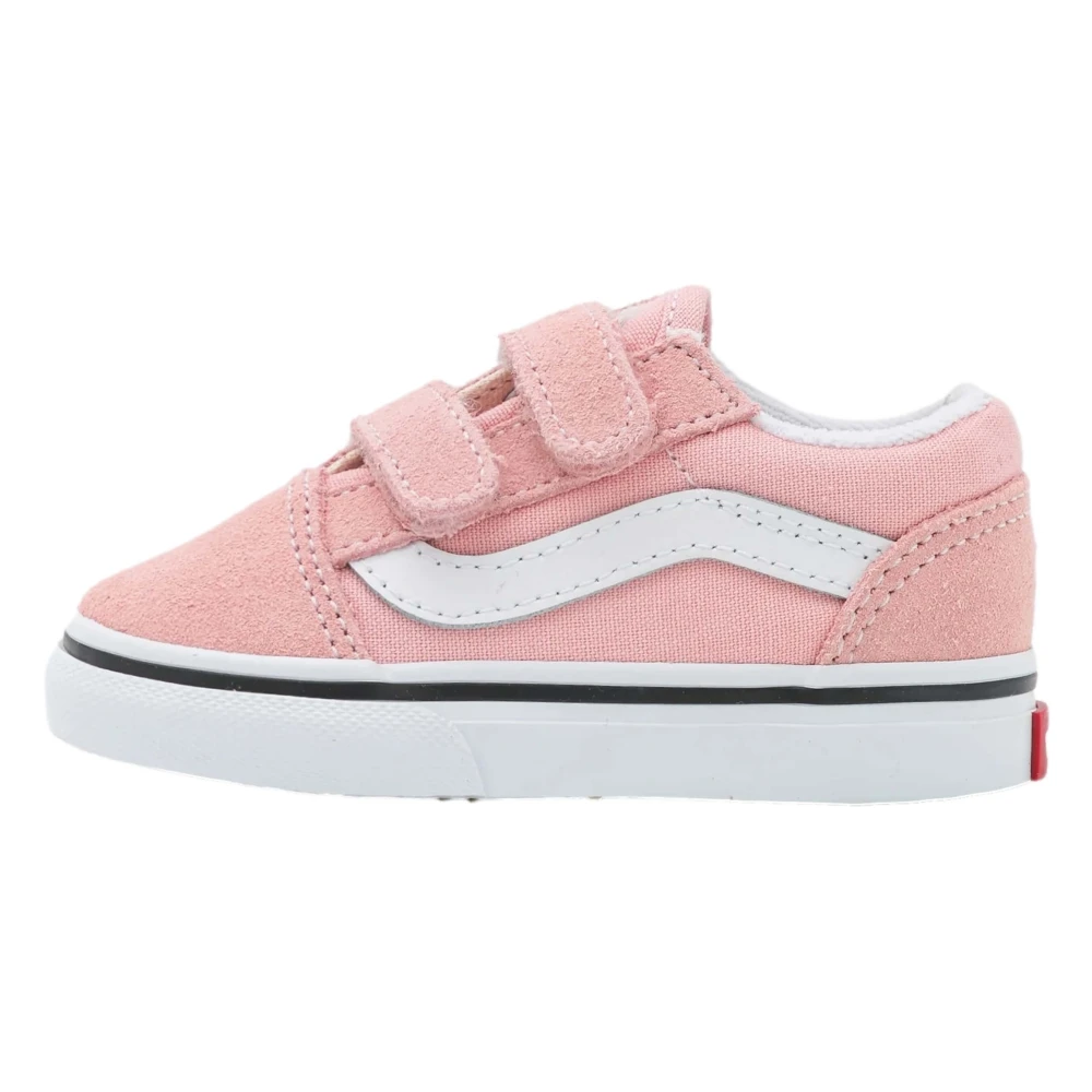 Vans Td Old Skool V Sneakers för Barn Pink, Unisex