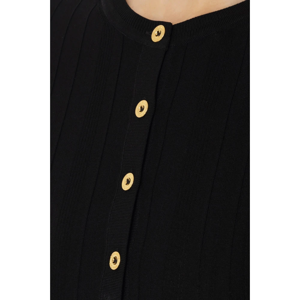 Elisabetta Franchi Zwarte Truien voor Vrouwen Black Dames