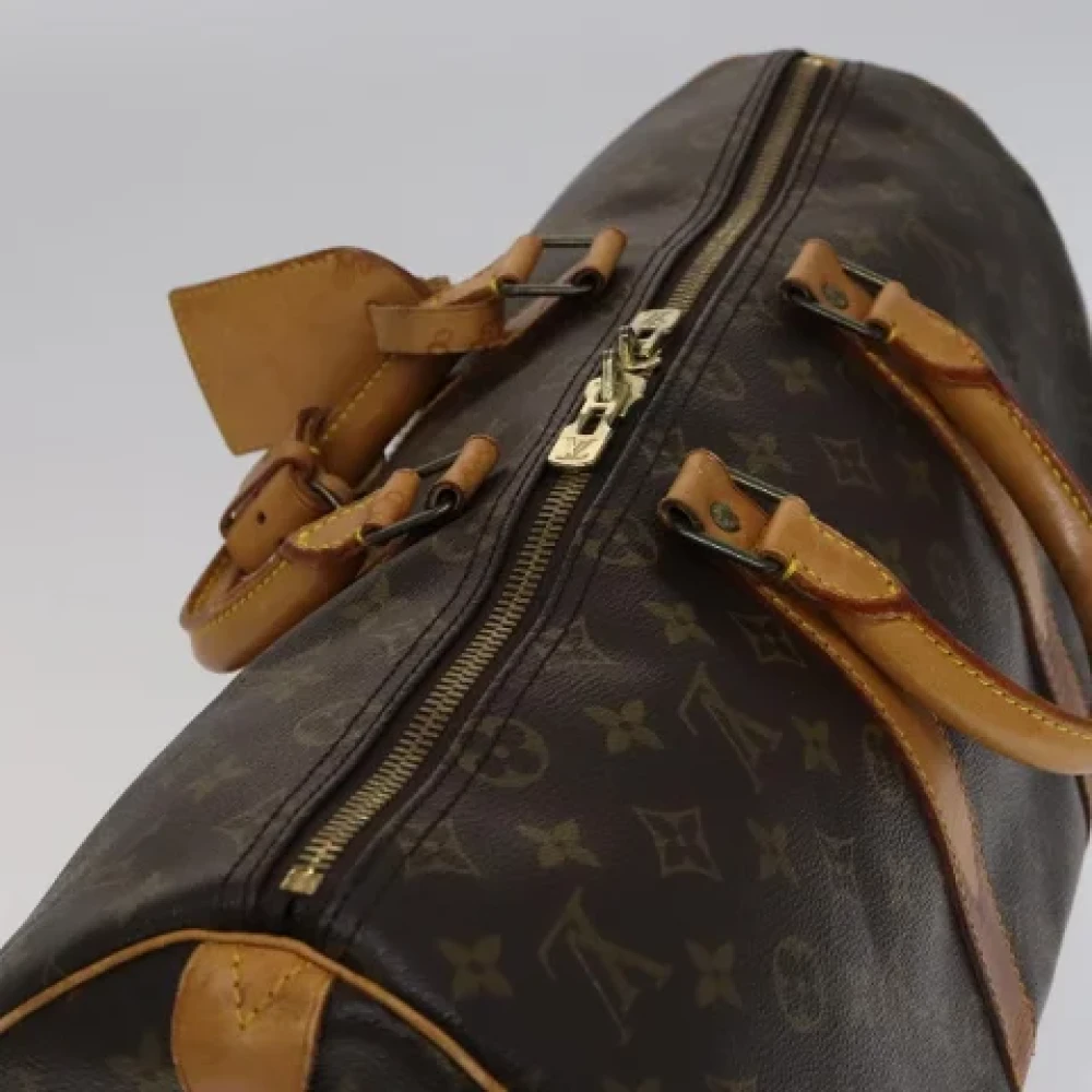 Louis Vuitton Vintage Pre-owned Canvas travel-bags Brown Dames