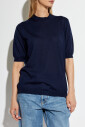 logo-embroidered-cashmere-short-sleeve-knit