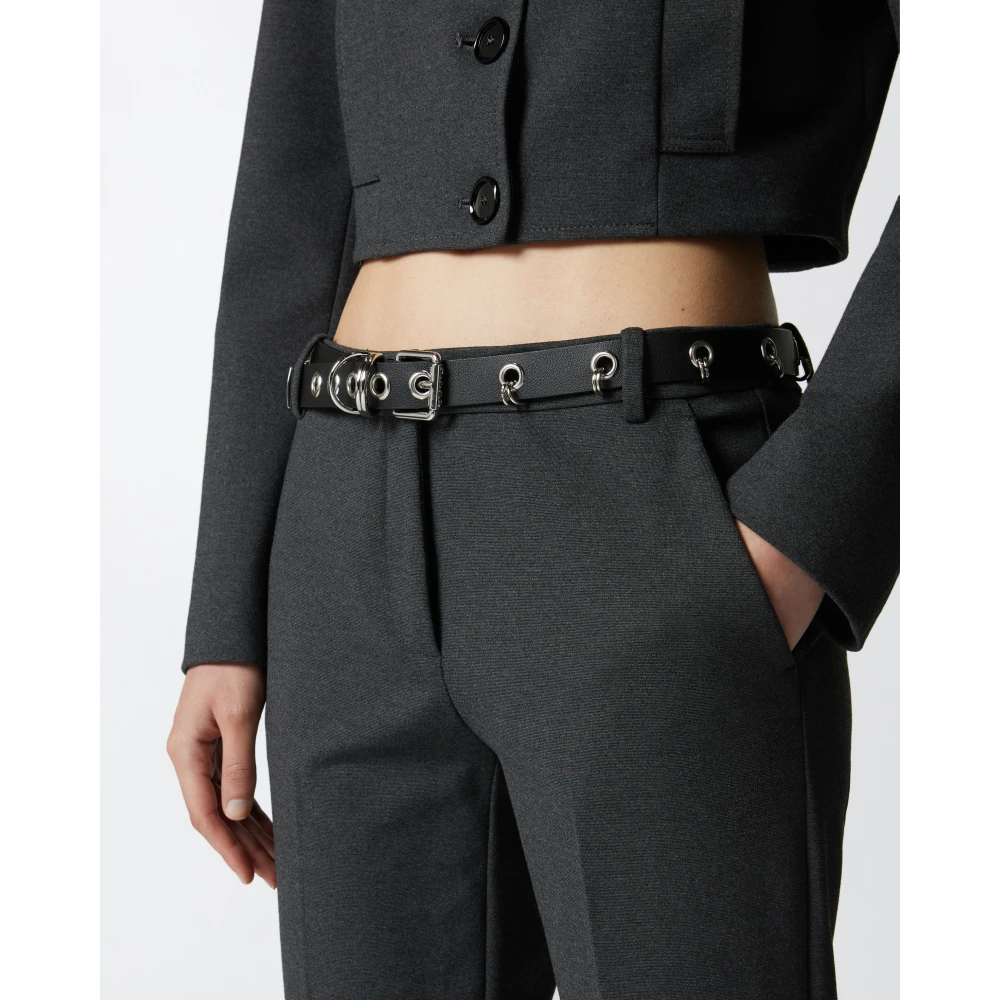 pinko Stijlvolle Bello Broek Black Dames
