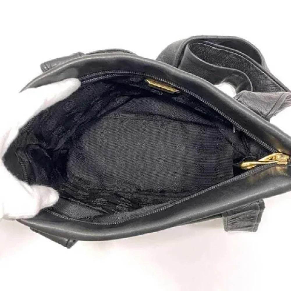 Loewe Pre-owned Leather shoulder-bags Black Dames