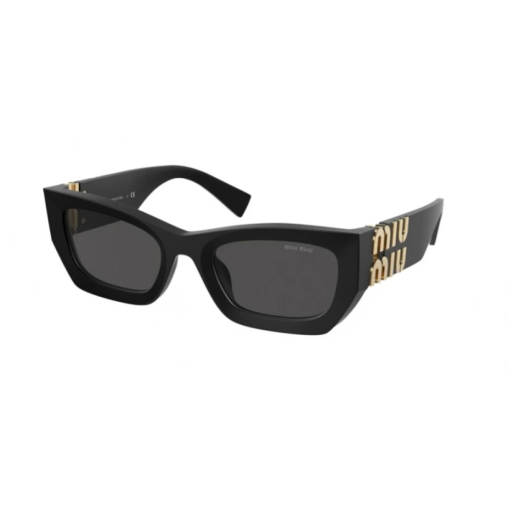 Miu Miu Stiliga solglasögon med färgglada bågar Black, Dam