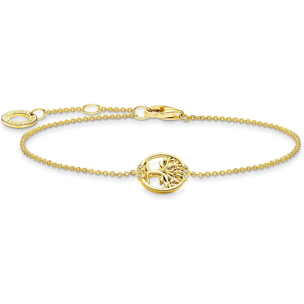 Thomas Sabo Women's Gold Tree Of Love Bracelet
