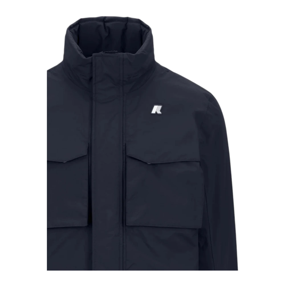 K-way Blauwe Jassen voor Mannen Ottoman Stijl Blue Heren