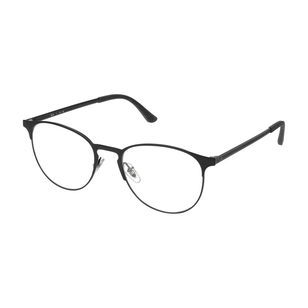 Ray - Ban Unisex Transparent Ray - Ban Rx6375 2944 Optical Frames Metal Black Pantos Normal - Image 3
