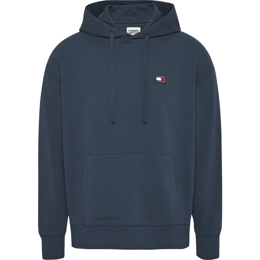 Tommy Jeans Sweatshirt - Male - Hoodies - Blue - S - Sweatshirts & Hoodies