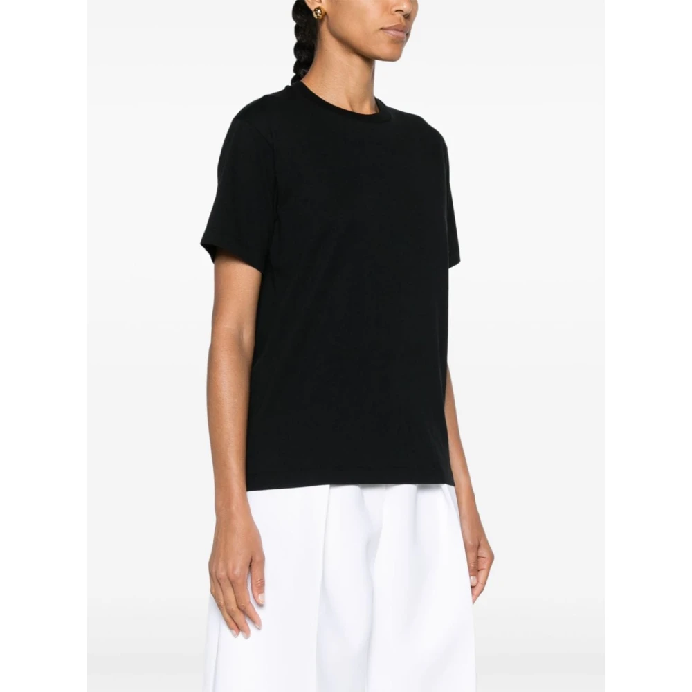 TotêMe Klassieke Katoenen T-shirt Black Dames