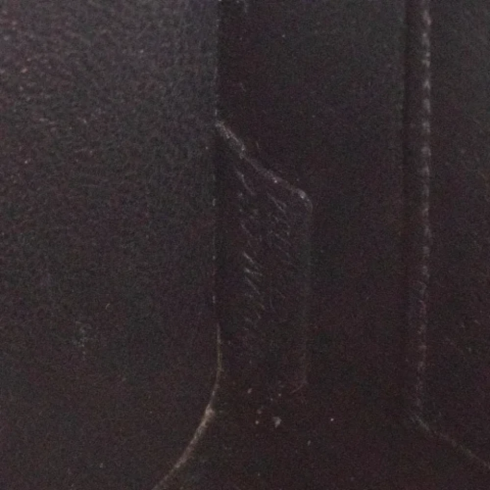 Celine Vintage Pre-owned Leather celine-bags Green Dames