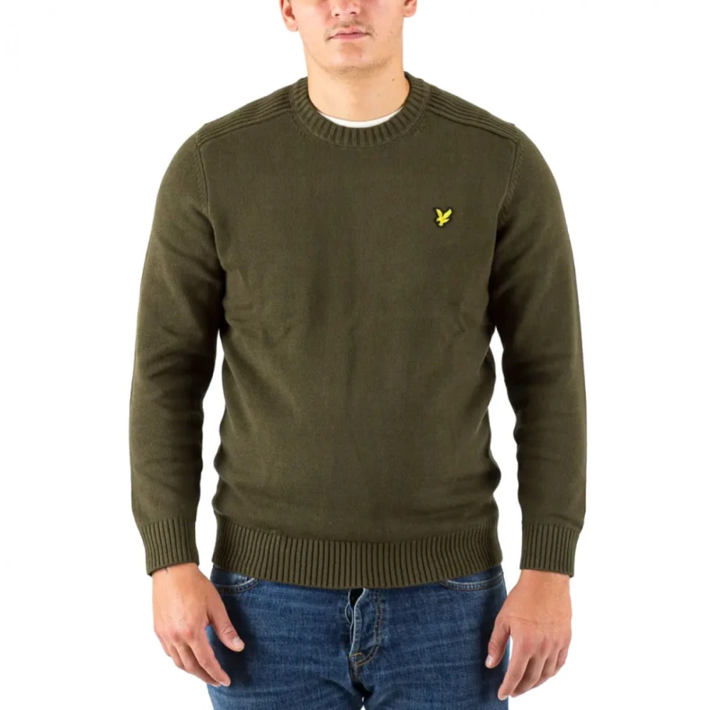 Lyle & Scott Groene Sweaters voor Heren Green Heren