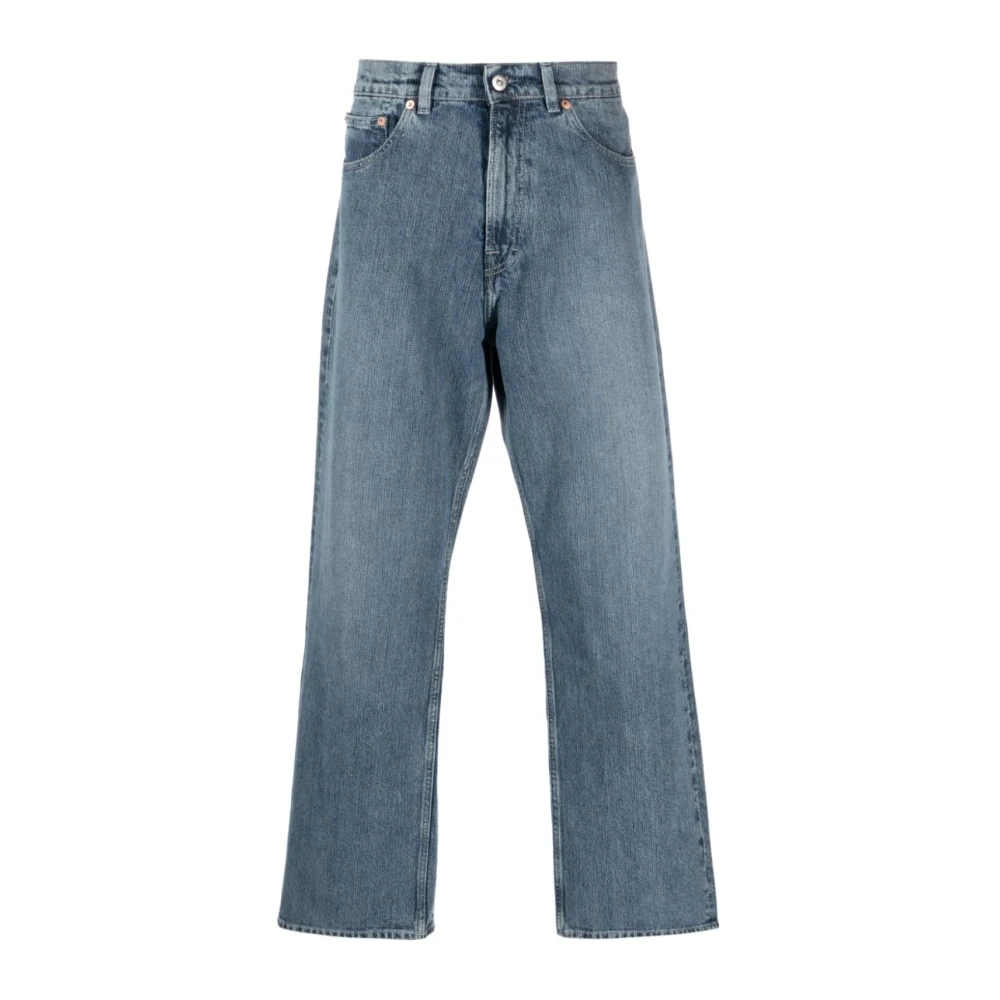 Our Legacy Straight Jeans Blue Heren