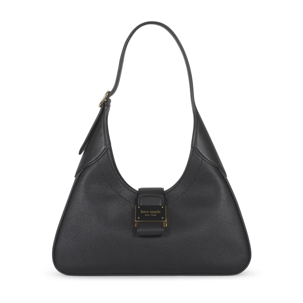 Kate Spade Zwarte schoudertas met Nouveau-stijl Black Dames