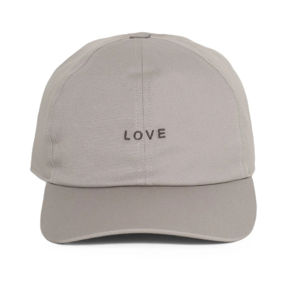 Rick Owens White Embroidered Baseball Cap - Female - Hats & Caps - M - Accessories