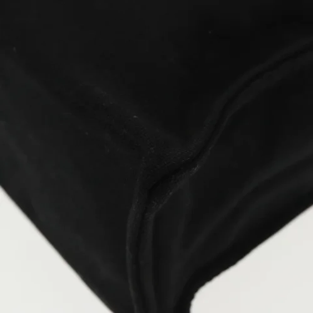 Hermès Vintage Pre-owned Canvas handbags Black Dames