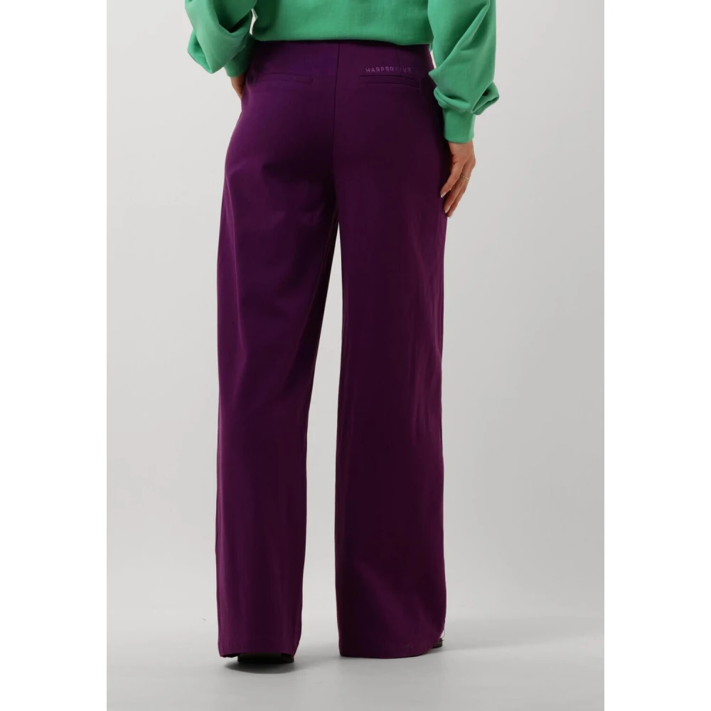 Harper & Yve Paarse Holly-PA Broek Purple Dames