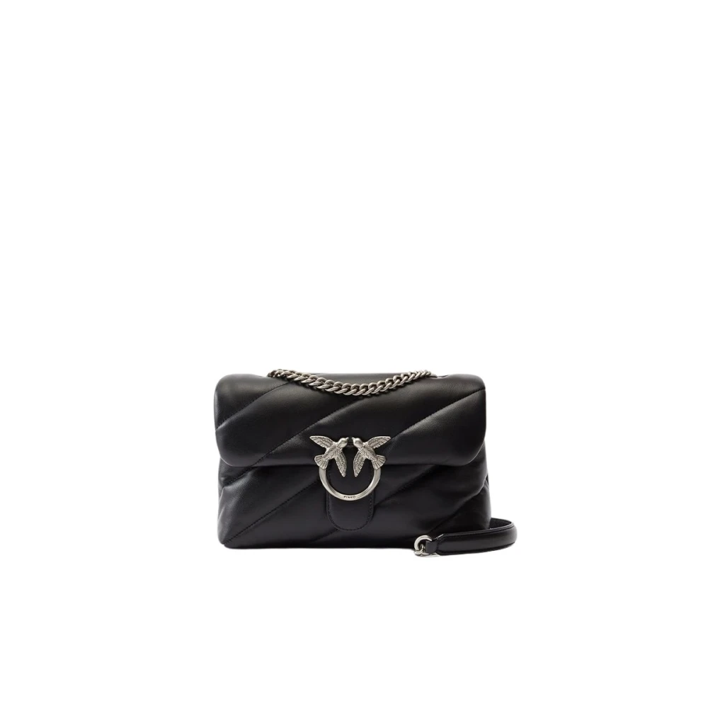 Pinko Donna Nero - Classic Love Bag Puff Maxi Quilt - Bags - One Size