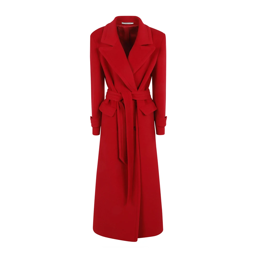 Tagliatore Dameskleding Jassen Rood Aw24 Red Dames