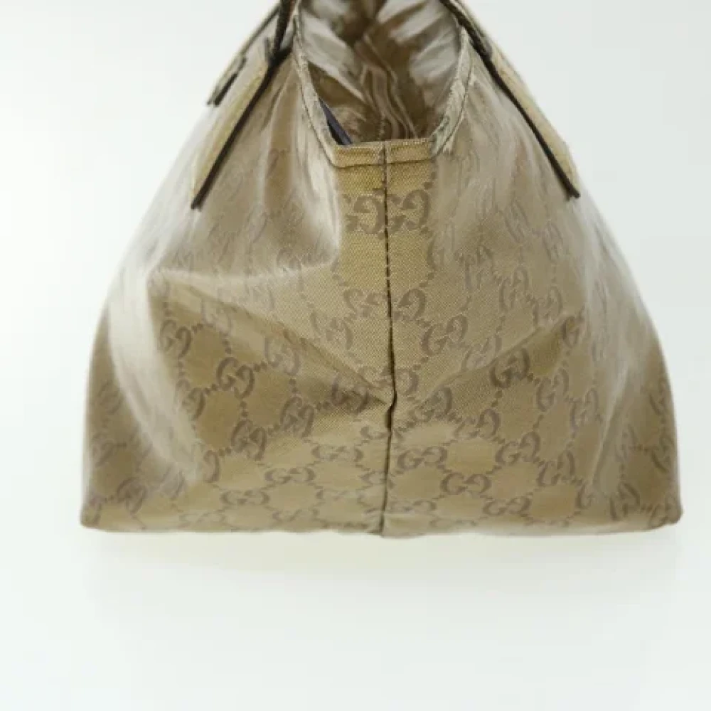 Gucci Vintage Pre-owned Canvas gucci-bags Yellow Dames
