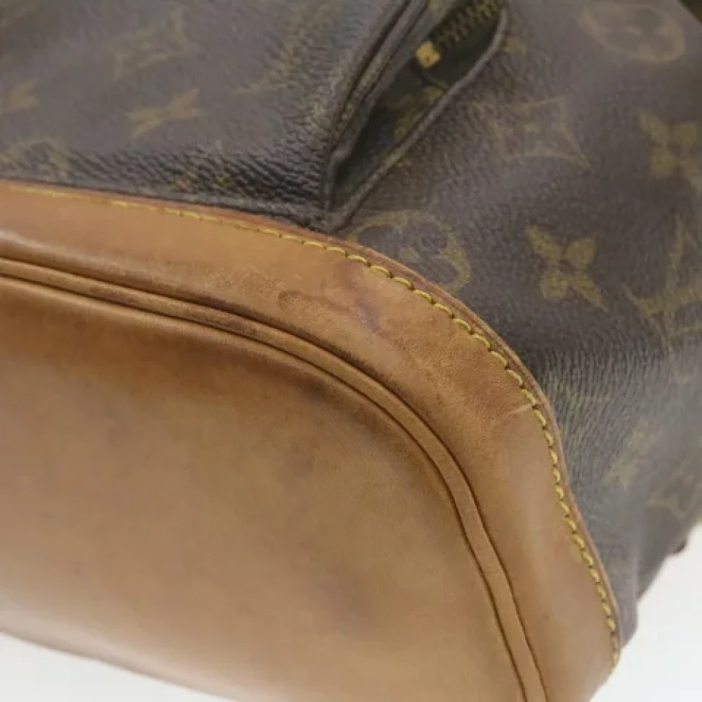 Louis Vuitton Vintage Pre-owned Canvas backpacks Brown Dames