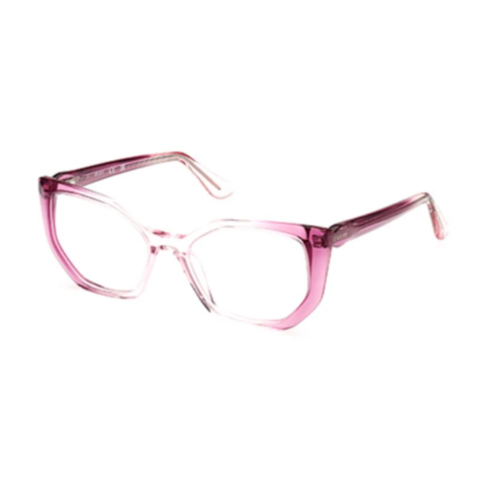 Guess Unisex Purple Glasses, 52 Mm, Optical Frame