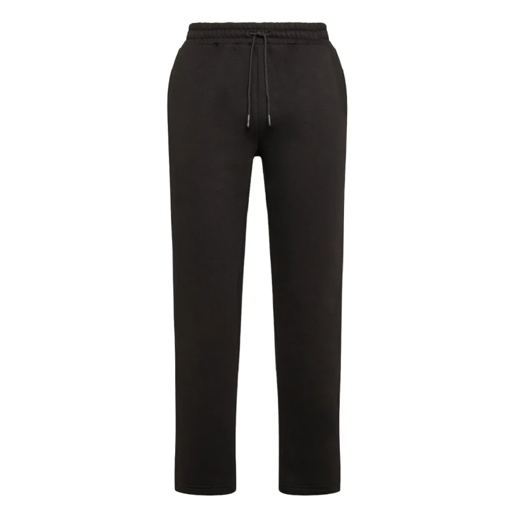 Peuterey Black Joggers Straight Leg Elastic Waist - Male - Sweatpants - L - Trousers