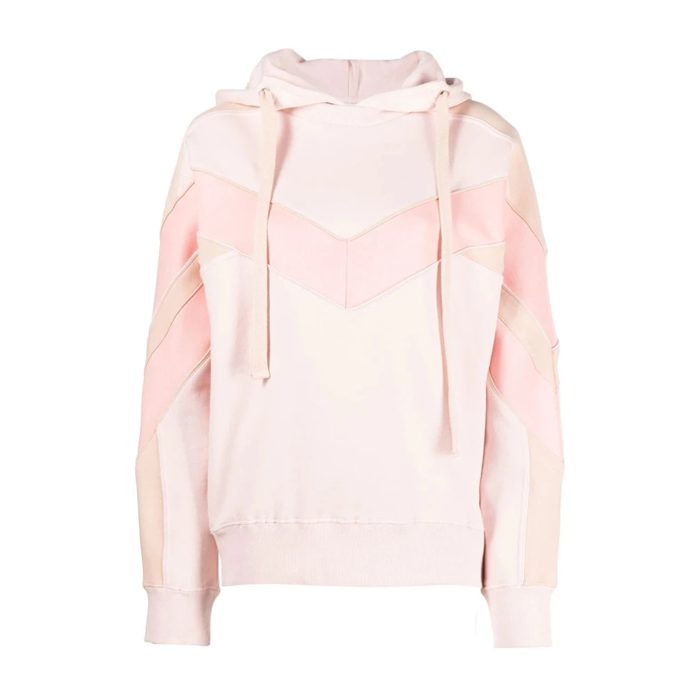 Iro Donna Rosa Felpa Con Cappuccio Casual