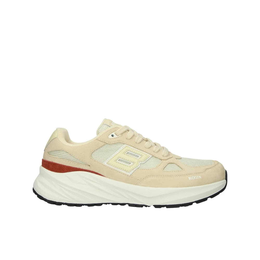 Blackstone Dg531 Flint Moss Runner Sneaker Heren Schoenen Beige