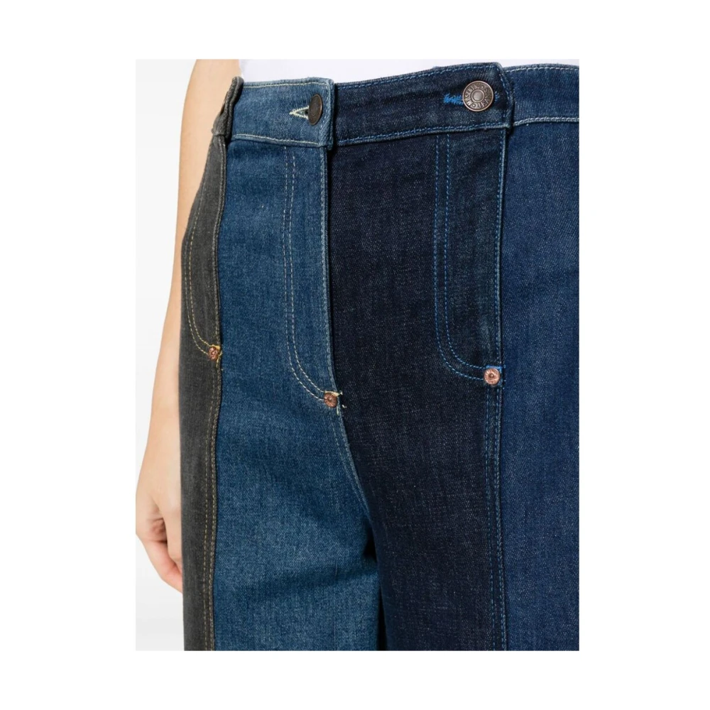 Moschino Wide Jeans Multicolor Dames