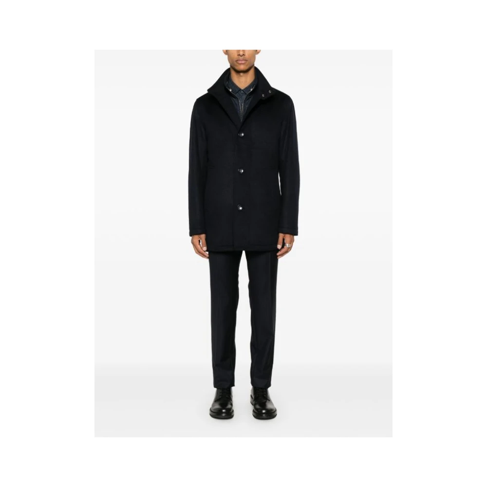 Hugo Boss Gemêleerd Kent Shirt in Marineblauw Blue Heren