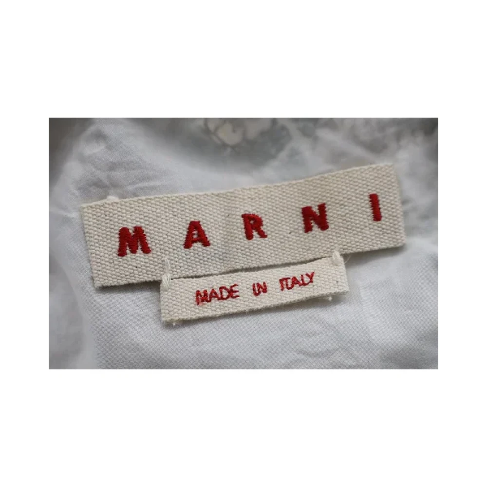 Marni Pre-owned Cotton dresses Multicolor Dames