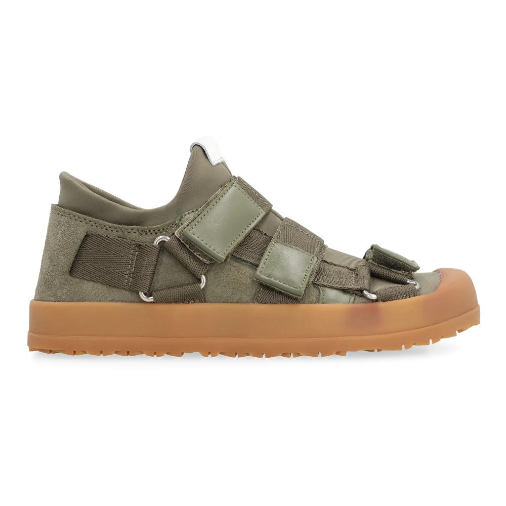 Volta Suede Low-Top Sneakers Heren Schoenen Groen